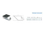 Imagen de CONEXION 110MM PVC CEMENTADO EMBUDO HORIZONTAL REJA PLAST.